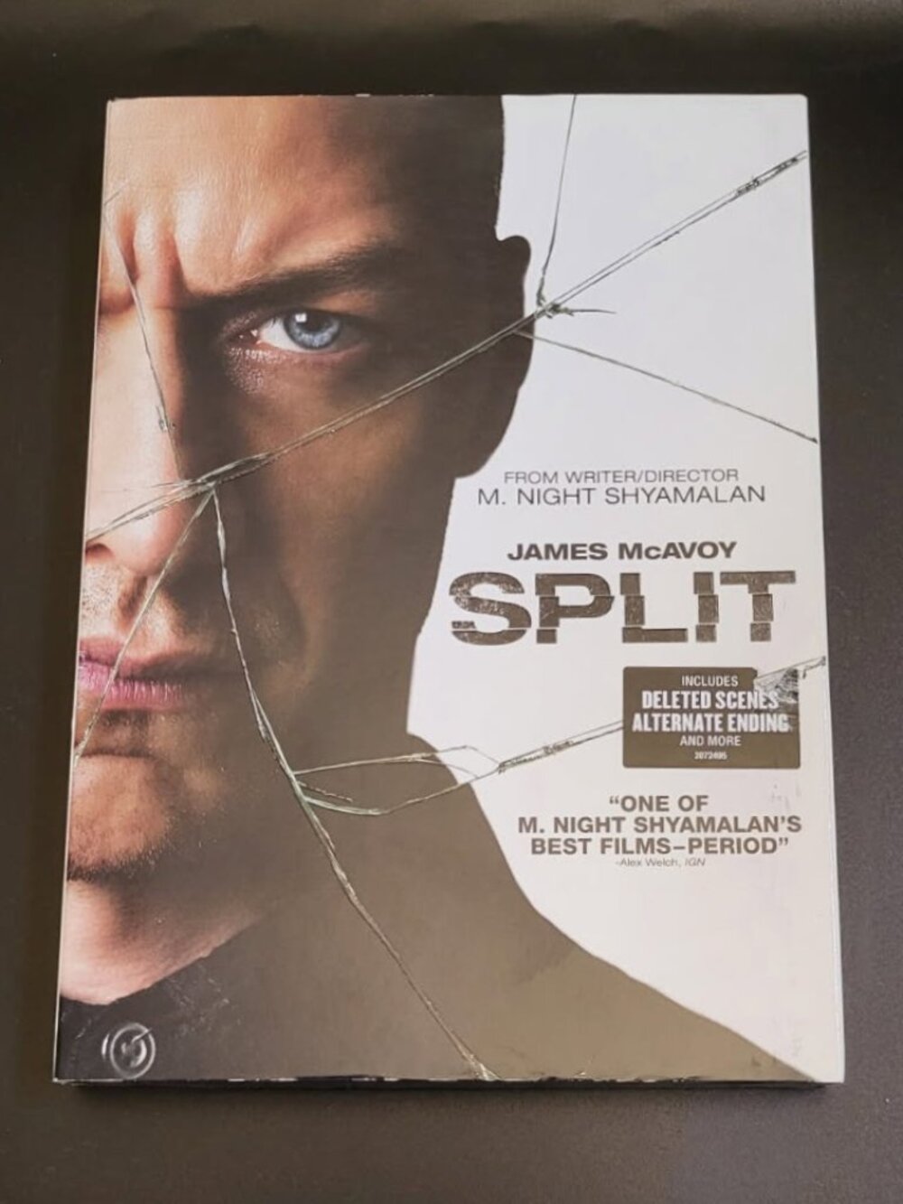 Split DVD- M Night Shymalan - James McAvoy - NEW Factory Sealed